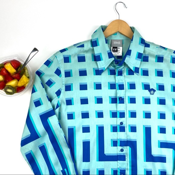 Versace Other - VERSACE Men’s Button Up Shirt Rare